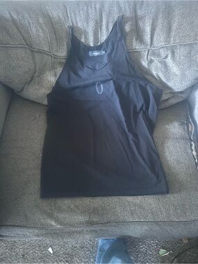 GYMREAPERS Olympia blackout tank top